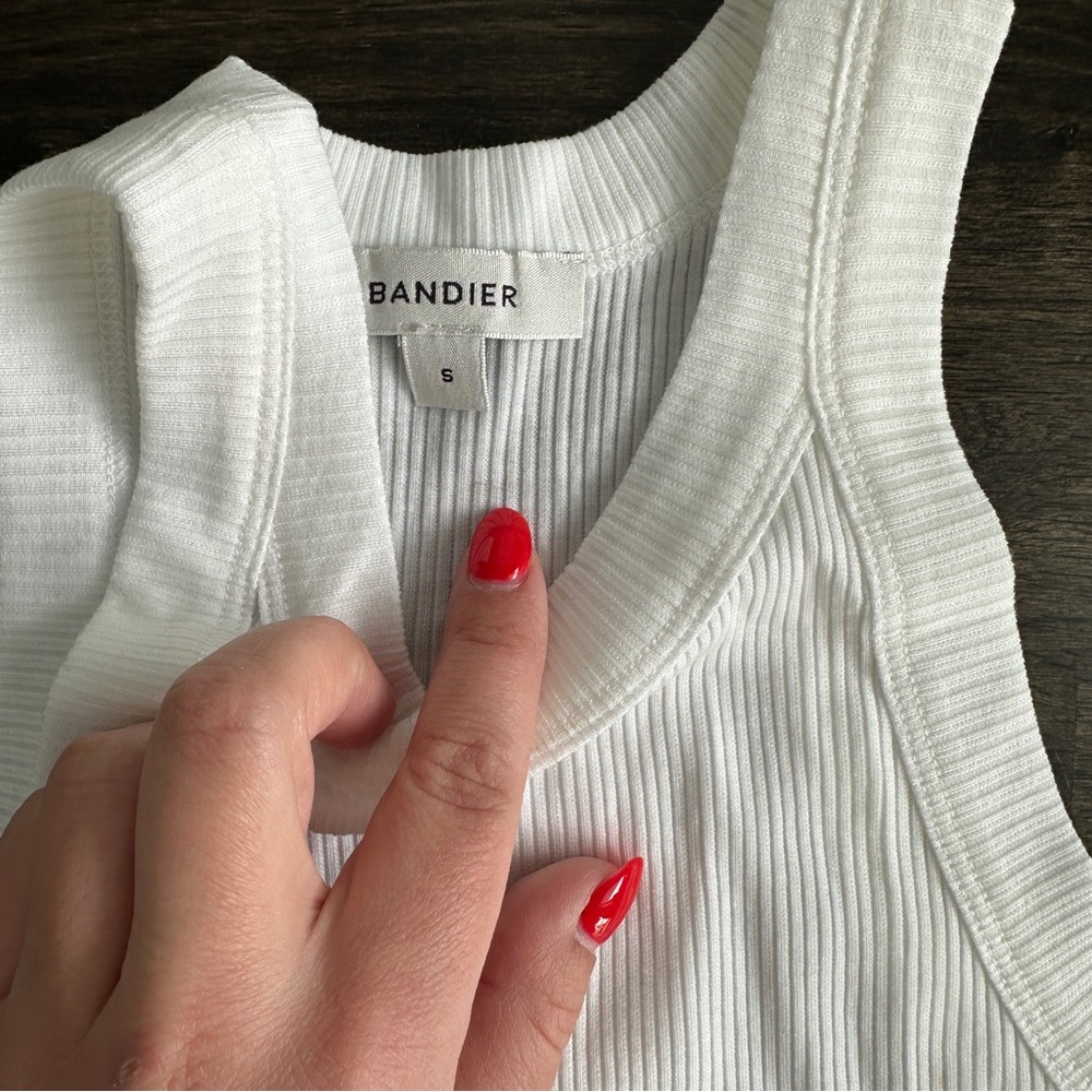 Bandier NWT Rivington Ribbed Tank - Size S - Picture 3 of 7